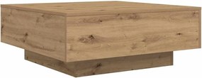 vidaXL Τραπεζάκι σαλονιού Artisan Oak 80 x 80 x 31 cm