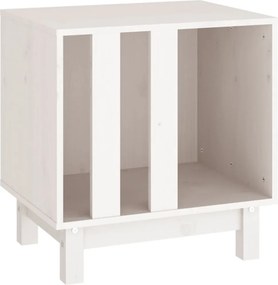vidaXL Σπίτι Σκύλου Λευκό 50 x 40 x 52 cm