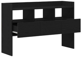 vidaXL Μπουφές Μαύρο Δρυς 105x30x70 εκ. από Επεξεργασμένο Ξύλο