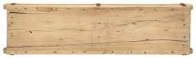 vidaXL Δίσκος με αποθήκευση 4 pcs Καφέ 60.5 x 15 x 9 εκ