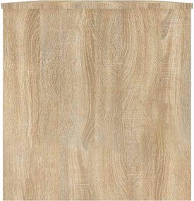 vidaXL Τραπεζάκι Σαλονιού Sonoma Δρυς 102x50x52,5 εκ. Επεξεργ. Ξύλο