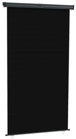 Σκίαστρο Βεράντας Πλαϊνό Μαύρο 175 x 250 εκ. - Μαύρο