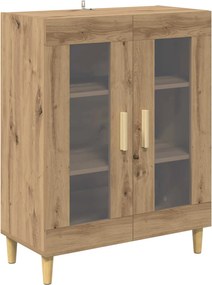 vidaXL Highboard Artisan Oak 69,5 x 34 x 180 εκ. Επεξεργασμένο ξύλο