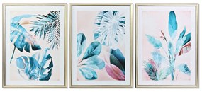 Πίνακας DKD Home Decor Κρυστάλλινο Ξύλο MDF 60 x 4 x 80 cm