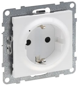 Σύνδεσμος Πρίζας 2π+γ Λευκό  SEANO 765640 Legrand 765640