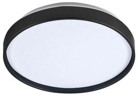 Πλαφονιέρα Φωτιστικό Οροφής LED 15W 3000K Φ26 IP20 Epistar Spotlight-3252-Μαύρο 3252