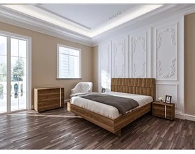 ALFA SET  Κρεβάτι Alfa Set 170x110x219 (για στρώμα 160x200) Metiz BEST-102782