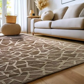 Beauty Home Χαλί Nouvelle Art 9964 165x230 Μπεζ