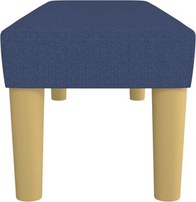 vidaXL Πάγκος Μπλε 100x30x30 εκ. Υφασμάτινος