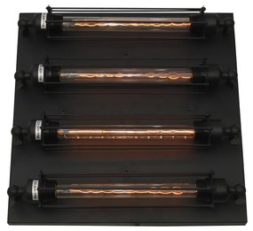 Φωτιστικό Πλαφονιέρα Homelighting Toro 77-2602 Black