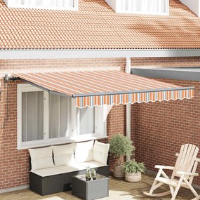 vidaXL Σκηνίτσα Αναδιπλούμενη Πολύχρωμο 350 x 250 εκ ύφασμα