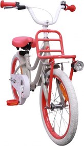 Superstar 18 Inch 24 cm Girls Coaster Brake Cream