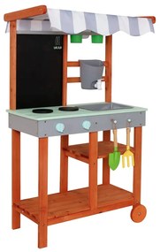 Παιδική Ξύλινη Κουζίνα KX3221 IKONKA