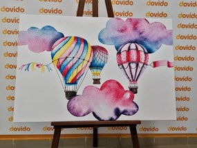 Εικόνα μπαλόνια στον άνεμο - 60x40