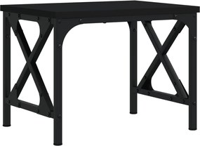 vidaXL Βάση Εκτυπωτή Μαύρη 40 x 30 x 31 εκ. από Επεξεργασμένο Ξύλο