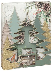 Χριστουγεννιάτικα Κεριά (Σετ 8τμχ) A-S Tree Candle Gold 191149