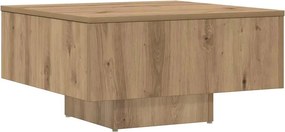 vidaXL Τραπεζάκι Σαλονιού Αρτισιανή Δρυς 60x60x31,5εκ Επεξεργασμ. Ξύλο