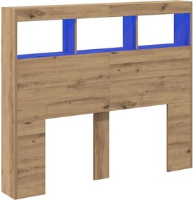 vidaXL Κεφαλάρι Artisan Oak Επεξεργασμένο ξύλο