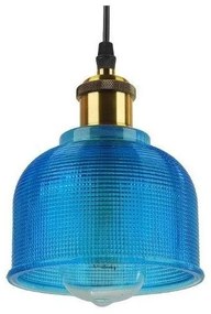 Κρεμαστό Φωτιστικό Οροφής SEGRETO Μπλε 01452 GloboStar-1452-Μπλε 01452