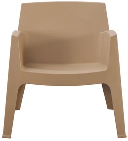 ΠΟΛΥΘΡΟΝΑ ΠΟΛΥΠΡΟΠΥΛΕΝΙΟΥ LOUNGE SLEEK HM6365.03 CAPPUCCINO 62x68x73Υεκ.