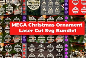 Σετ των 3 Intra απο ξύλο plywood 3mm-4mm πάχος Χριστουγεννιάτικο Στολίδι Mega Δίασταση 8x8 cm INTRAFABR-81272466