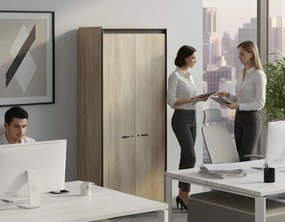 Ντουλάπα δίφυλλη Keller-Sonoma