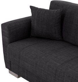 ΚΑΝΑΠΕΣ ΚΡΕΒΑΤΙ POLYA ΔΙΘΕΣΙΟΣ ΓΚΡΙ HM3241.03 153x87x77Υεκ.