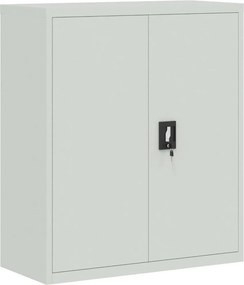 vidaXL Αρχειοθήκη Αν. Γκρι 90 x 40 x 105 εκ. Ατσάλινη