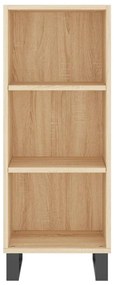 vidaXL Ντουλάπι Sonoma Δρυς 34,5x32,5x90 εκ. από Επεξεργασμένο Ξύλο