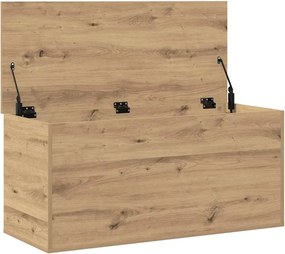 vidaXL Κουτί αποθήκευσης artisan δρυς 100 x 42 x 46 cm