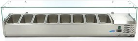 Countertop Prep Fridge - 180cm - Fits 8 x 1/3 GN