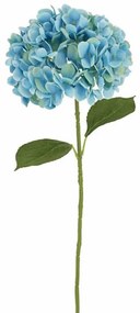 Τεχνητό Λουλούδι Ορτανσία 00-00-1852-4 Φ18x62cm Blue Marhome Συνθετικό Υλικό