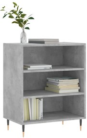 vidaXL Ντουλάπι Γκρι Σκυροδέματος 57x35x70 εκ. Επεξεργασμένο Ξύλο