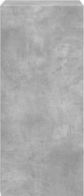vidaXL Ντουλάπι Γκρι Σκυροδέματος 50x41x93 εκ. Επεξεργασμένο Ξύλο