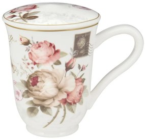 Κούπα με Καπάκι 300cc ROMANTIC TOUCH 8779 - Oriana Ferelli®