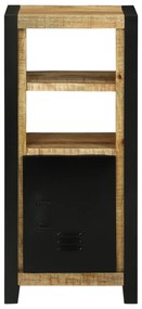 vidaXL Ντουλάπι τοίχου μπάνιου 40x30x90 εκ. Μασίφ άγριο ξύλο μάνγκο