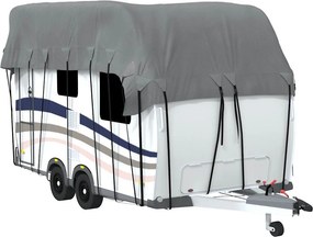 vidaXL Κάλυψη οροφής τροχόσπιτου Γκρι 600x300 cm Μη υφασμένο ύφασμα