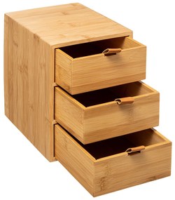 Συρταριέρα/Μπιζουτιέρα 3 Θέσεων (20x15x21) F-V Bamboo 174664