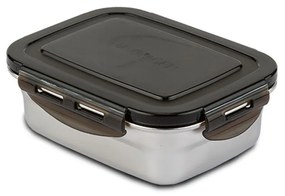 Φαγητοδοχείο Acer 10-002-001 14x10,6x4,8cm 400ml Inox-Black Nava Stainless Steel