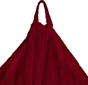 vidaXL Μπουρνούζι KINN Κόκκινο S Βαμβάκι