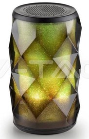 V-TAC LED SPKR BLUETOOTH ΗΧΕΙΟ ΜΕ MICRO USB & AUX 3W 1200mah ΜΑΥΡΟ