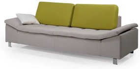 Καναπές – Τριθέσιος Lina, γκρι-πράσινο 245x90x95cm -ELE-TED-121