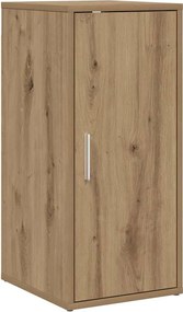 vidaXL Παπουτσοθήκη Τεχνίτης Δρυς 32x35x70 εκ. από Επεξεργασμένο Ξύλο