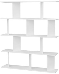 Βιβλιοθήκη Ratu  λευκό 120x24,6x141εκ Model: 120-000368