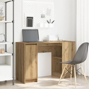 vidaXL Γραφείο Αρτισιανή Δρυς 120x42x76 εκ. από Επεξεργασμένο Ξύλο