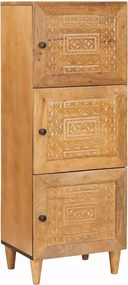 vidaXL Highboard 40 x 33 x 110 εκ Στερεό ξύλο μάνγκο Light brown