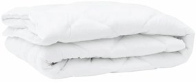 vidaXL Παπλωμα με Μαξιλάρια Argyle 3 pcs Λευκό 260 x 220 εκ. Μικροΐνες