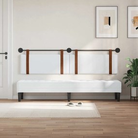 vidaXL Κρεμαστό Κεφαλάρι Λευκός Αντίκα PU