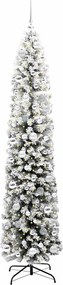 vidaXL Τεχνητό Χριστουγεννιάτικο Δέντρο με 300 LED Πράσινο 210 cm