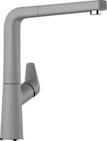 Blanco Avona-S - Μπαταρία Κουζίνας Γρανιτη με Ντους - Alu Metallic